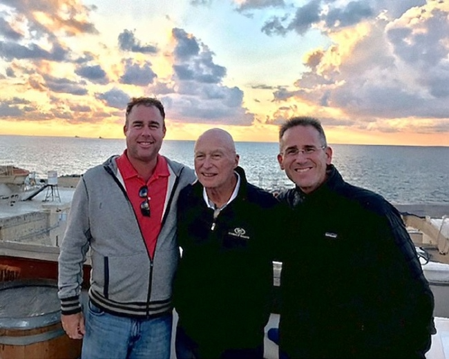 Photo of David, Neil, and Steve Braverman.