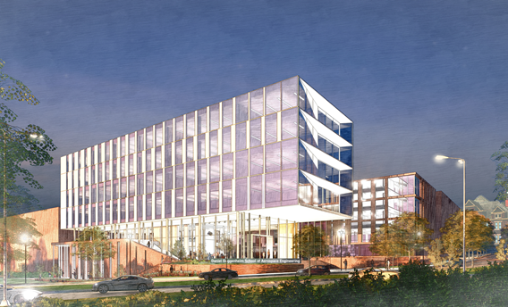AE building rendering