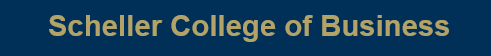 Scheller college of business