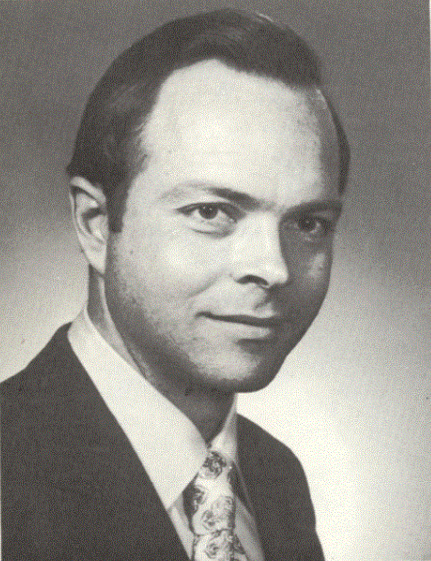 Black and white student photo of Durstine