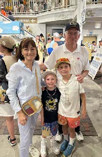 Jim Moyland with family