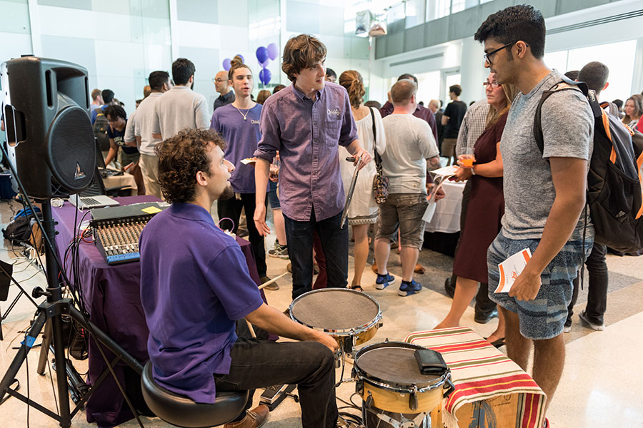 This student startup, Oddity, has found a way to work and bang on the drums all day, developing a new generation of completely analog electric percussion instruments.