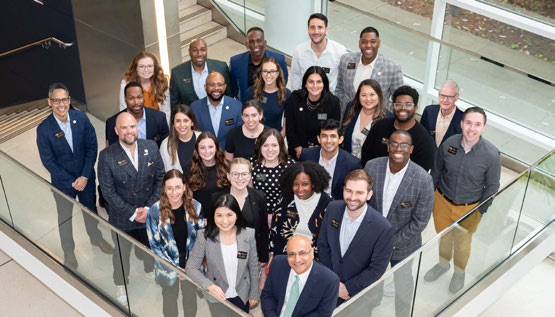 Photo of the Scheller College Young Alumni Advisory Board.